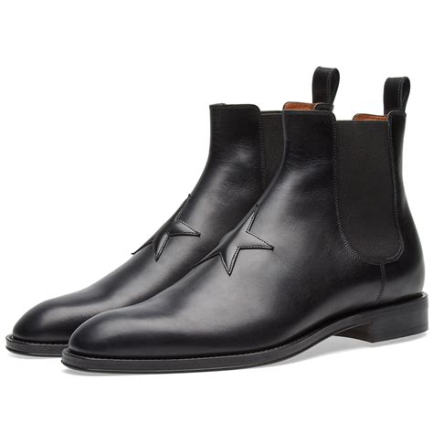 givenchy star leather chelsea boots|Classic chelsea boots in leather .